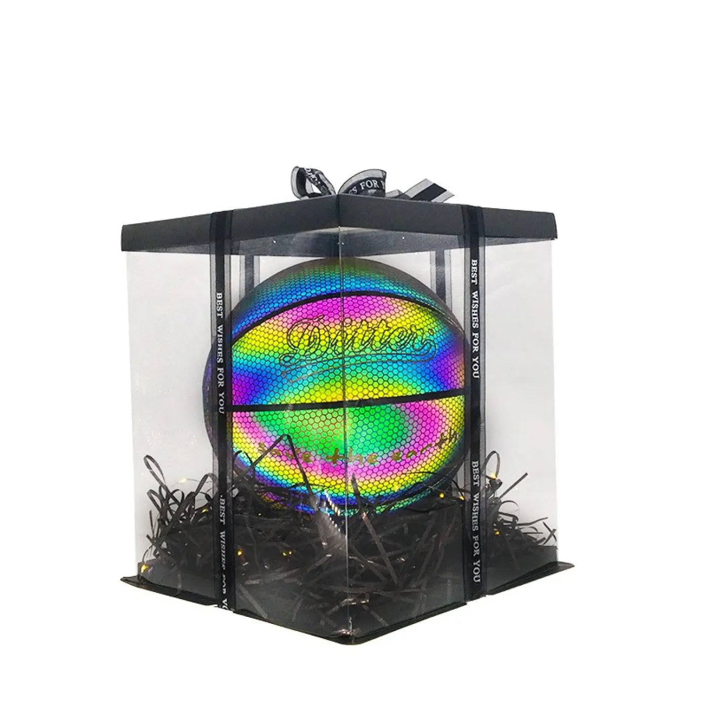 The Ball Depot basketball: Glowing Luminous Fluorescent Basketball