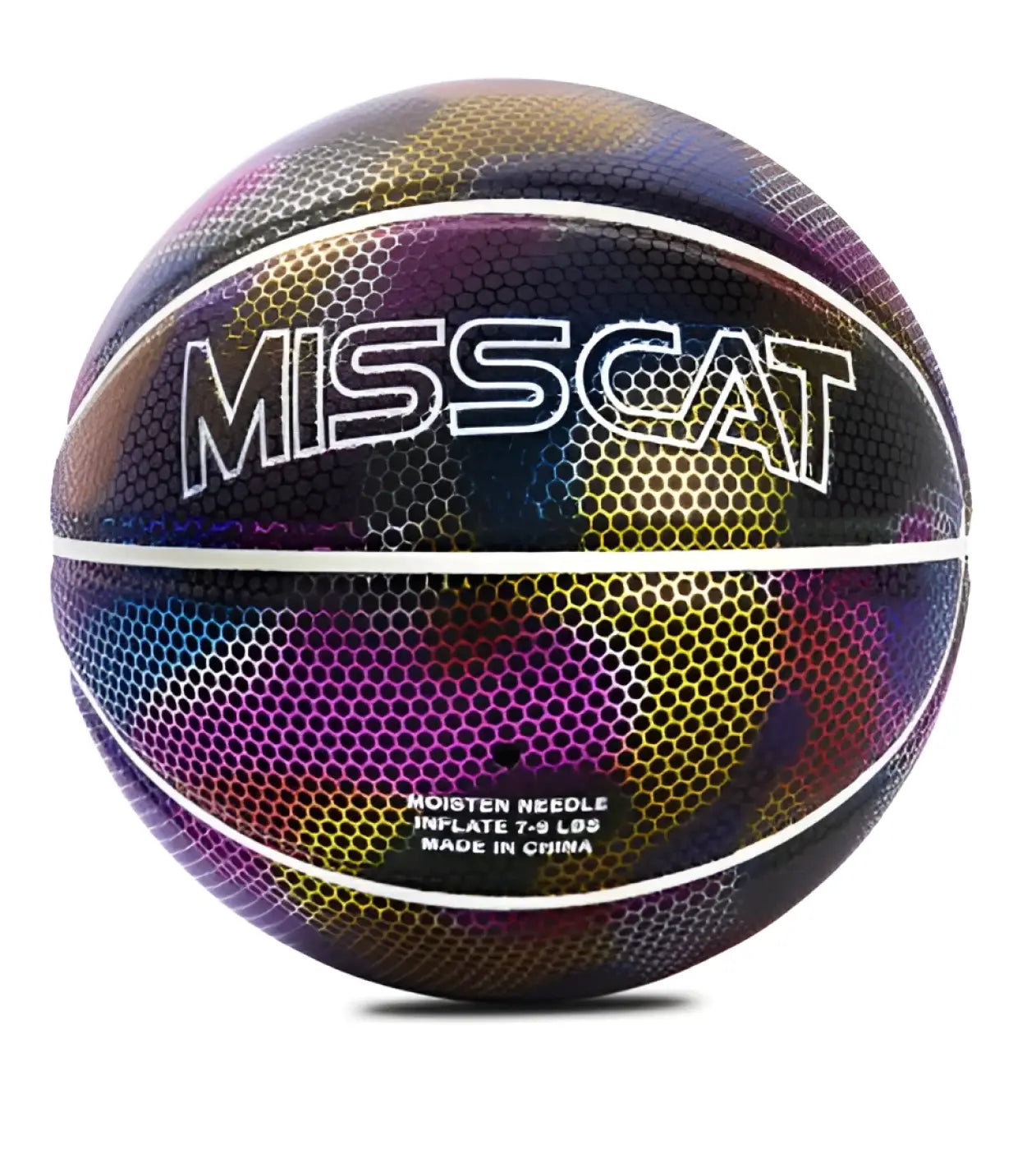 The Ball Depot basketball: Glowing Luminous Fluorescent Basketball