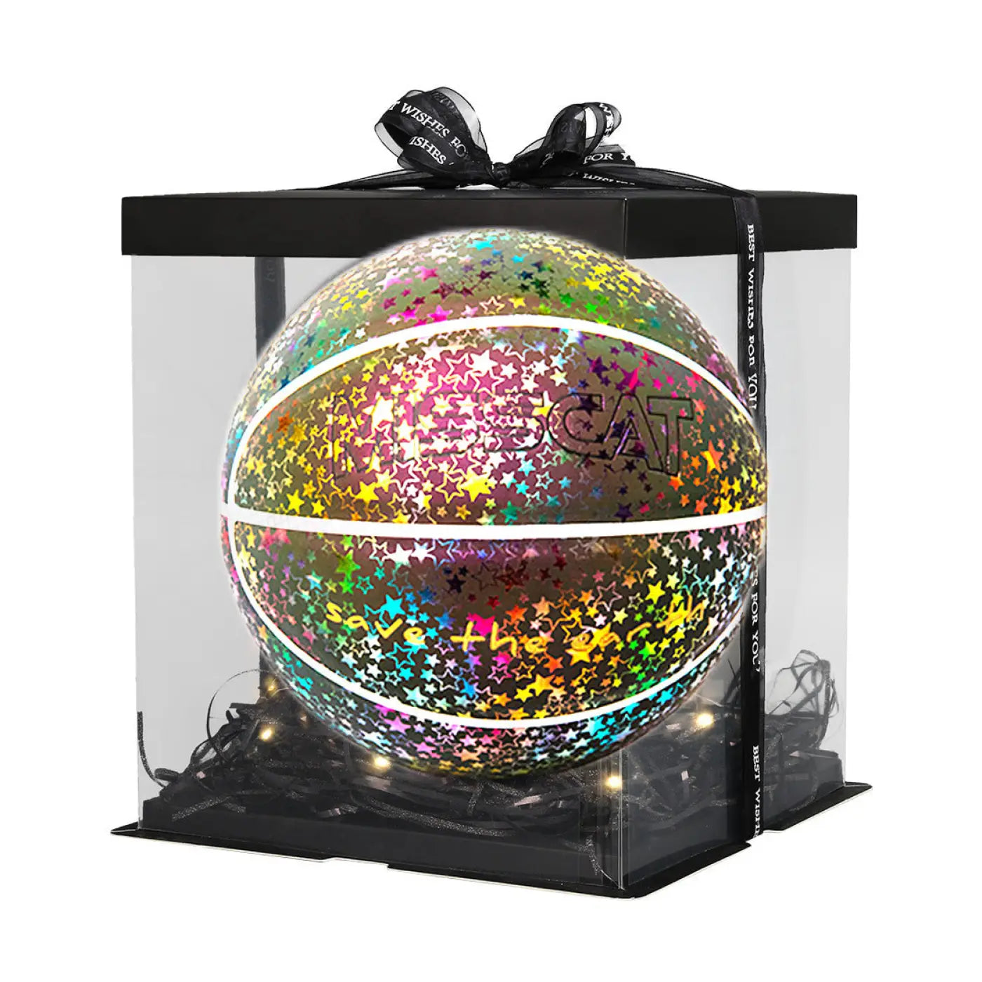 The Ball Depot basketball: Glowing Luminous Fluorescent Basketball