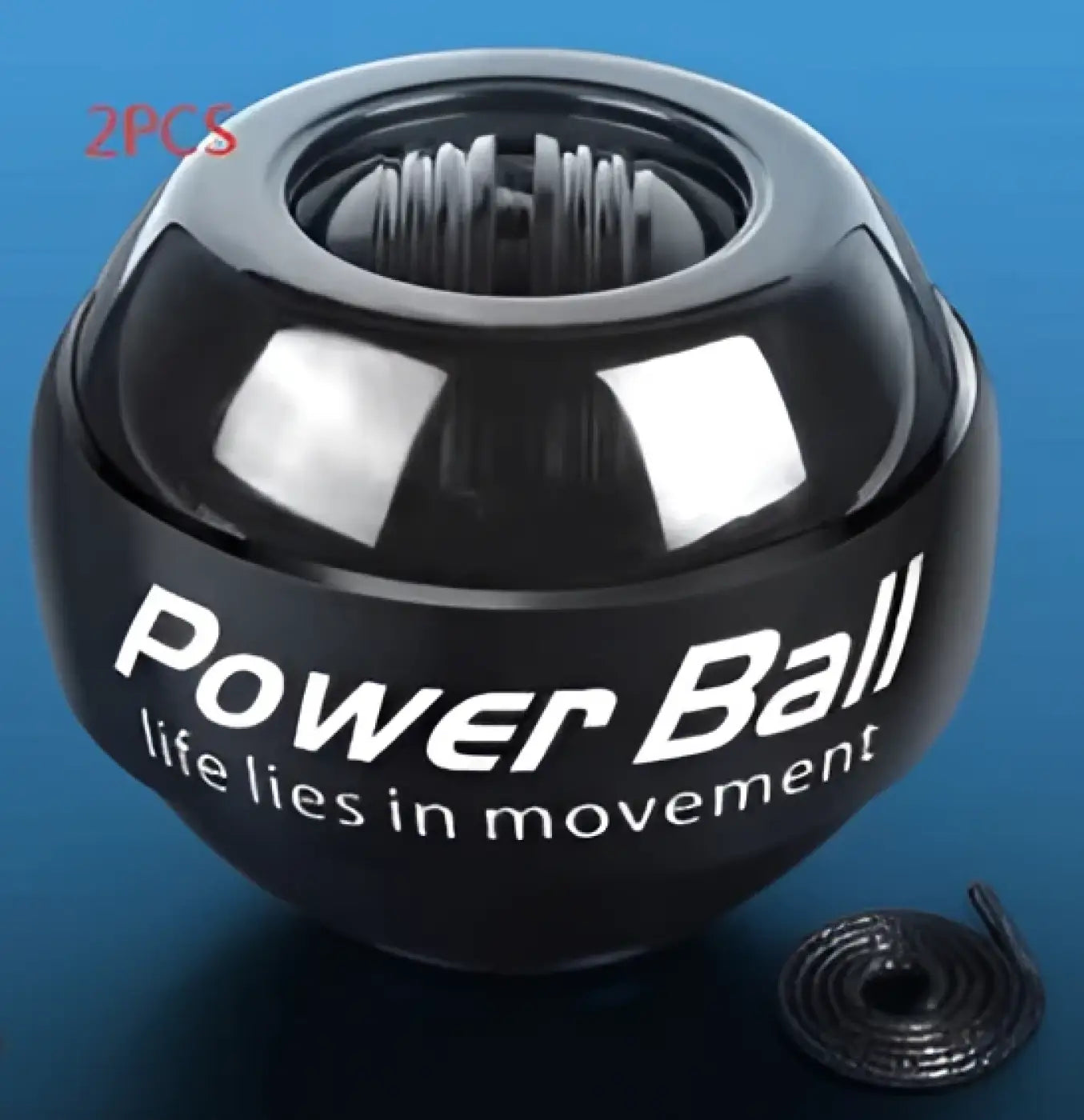 The Ball Depot hand ball: Glowing Wrist Power Ball