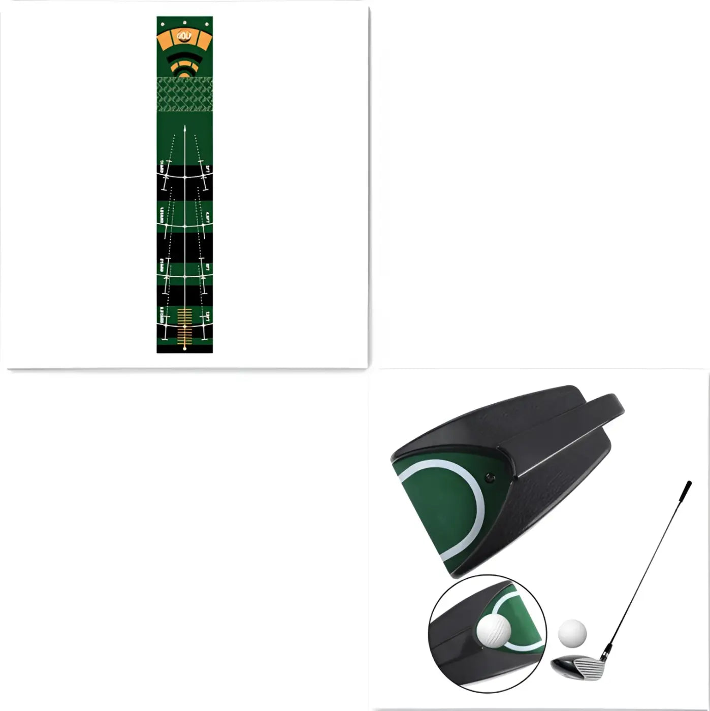 The Ball Depot golf ball: Golf Practice Rug