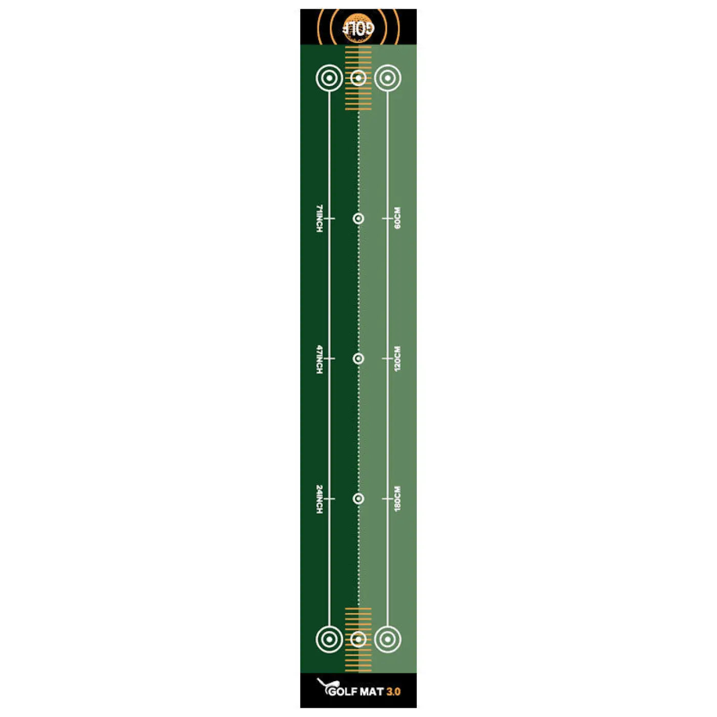 The Ball Depot golf ball: Golf Practice Rug