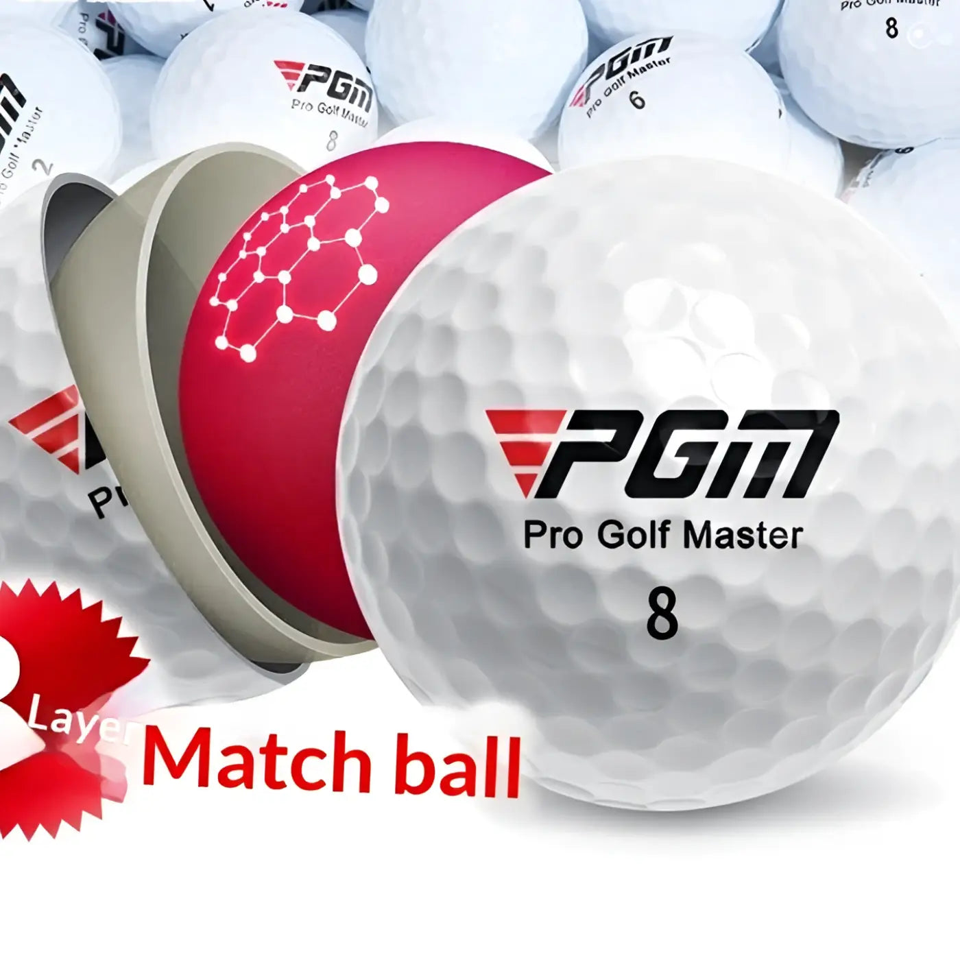 The Ball Depot golf ball: Golf Three-layer Competition Ball