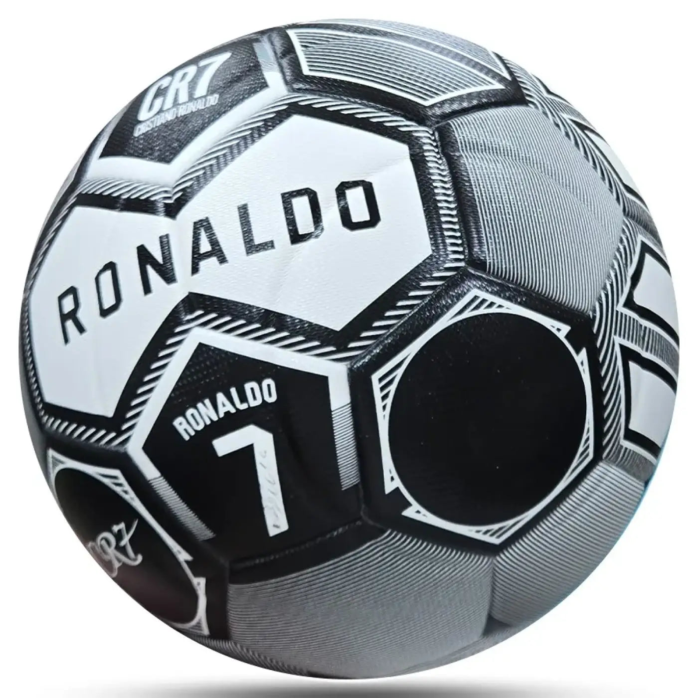 The Ball Depot soccer ball: Grey High Quality Football/Soccer Ball