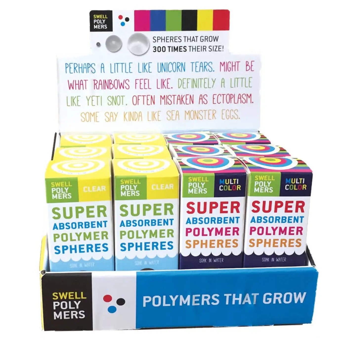 Copernicus Toys novelty ball: Grow Polymer Rainbow Spheres