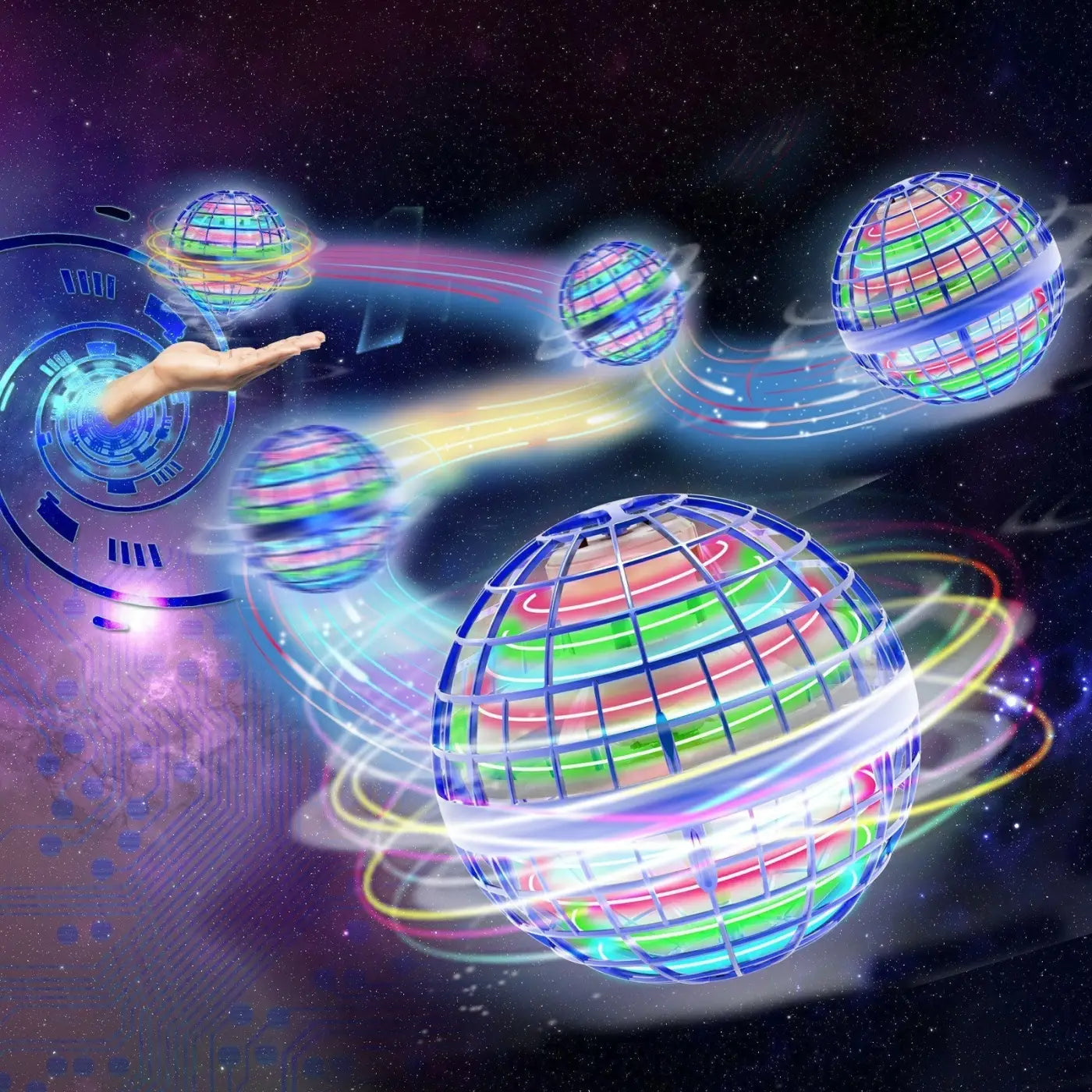 Magic Glowing Flying Ball