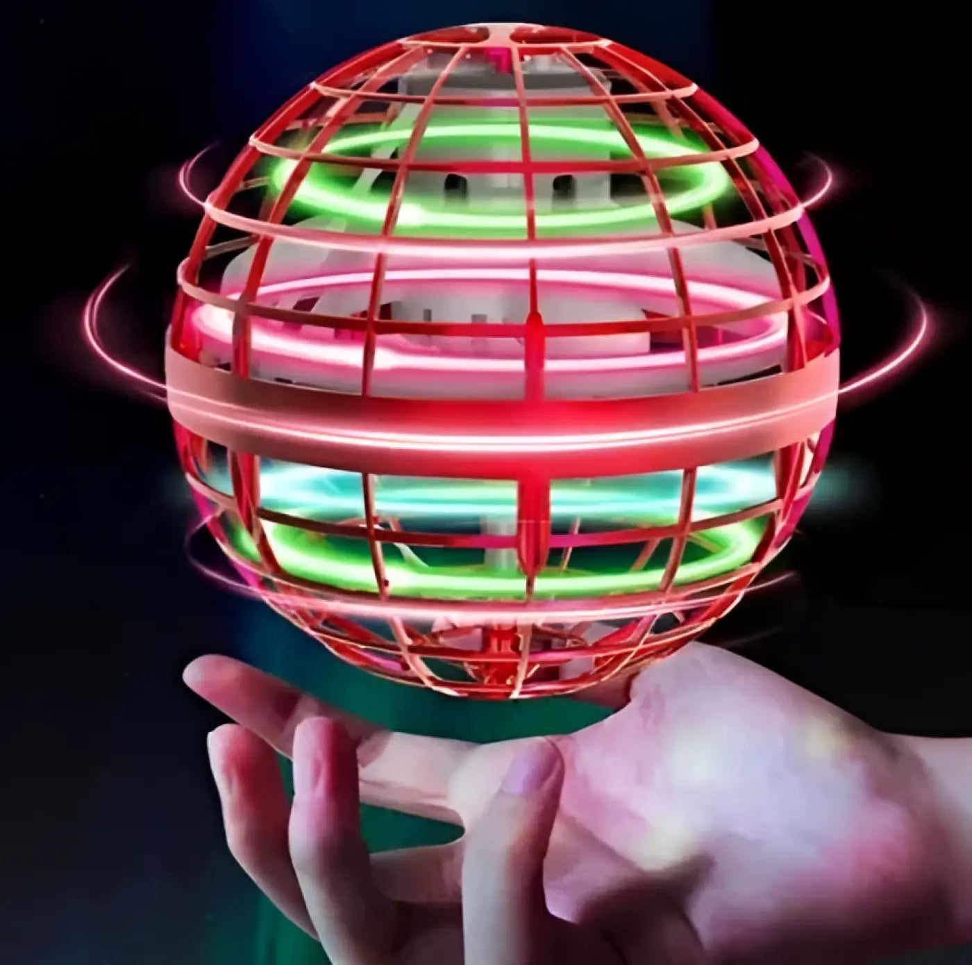 The Ball Depot novelty ball: Gyro Magic Glowing Flying Ball