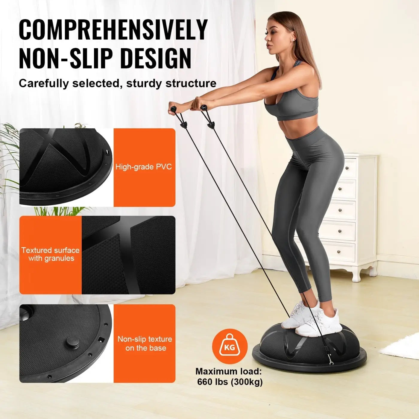 The Ball Depot training ball: Half Exercise Ball Trainer