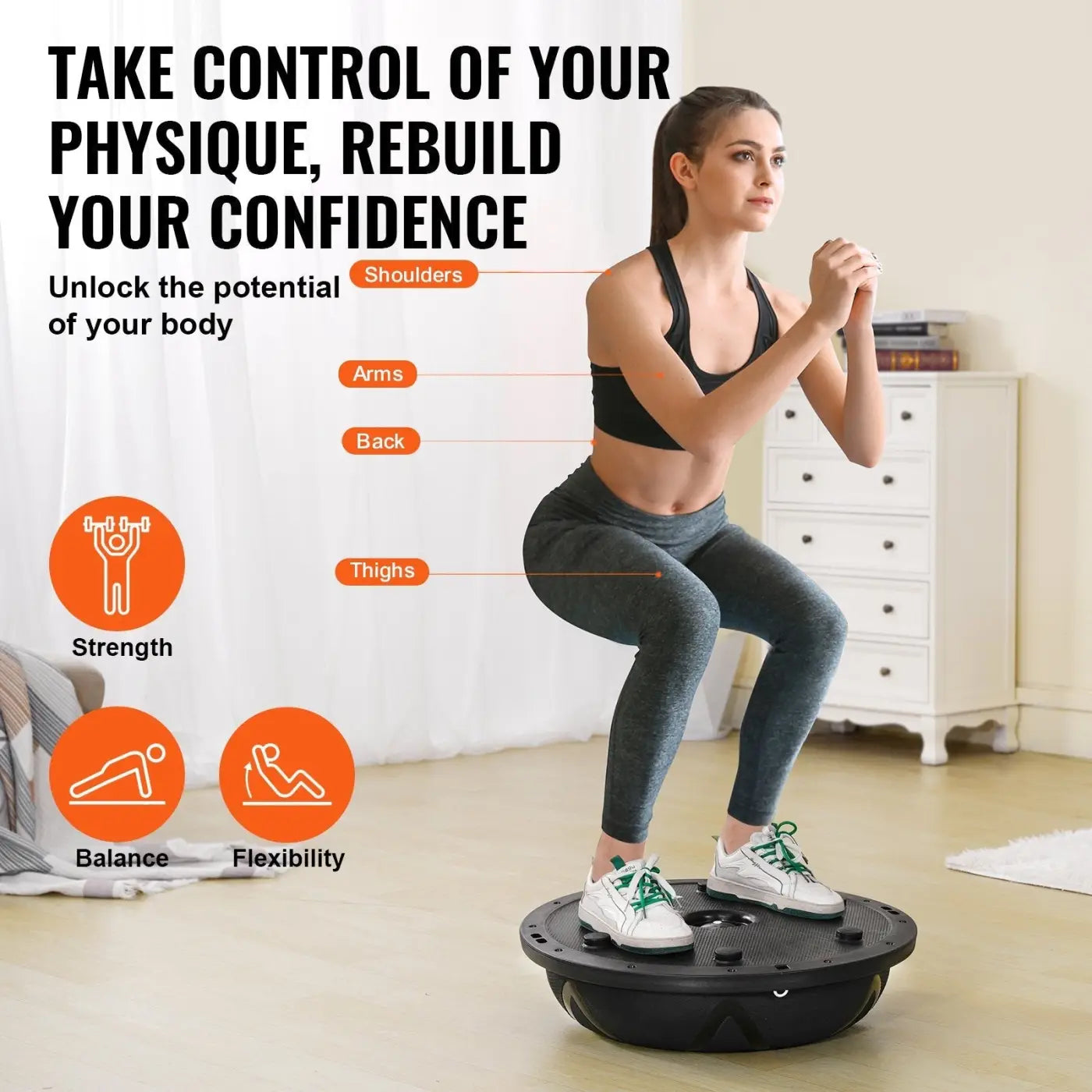 The Ball Depot training ball: Half Exercise Ball Trainer