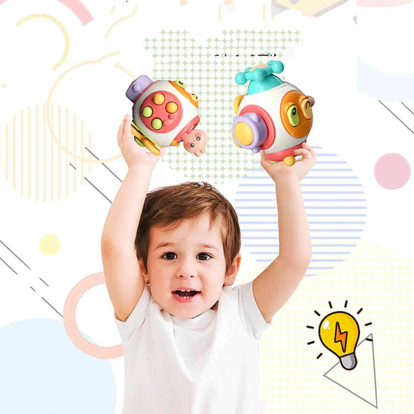 The Ball Depot puzzle ball: Hand Grasping Ball Puzzle