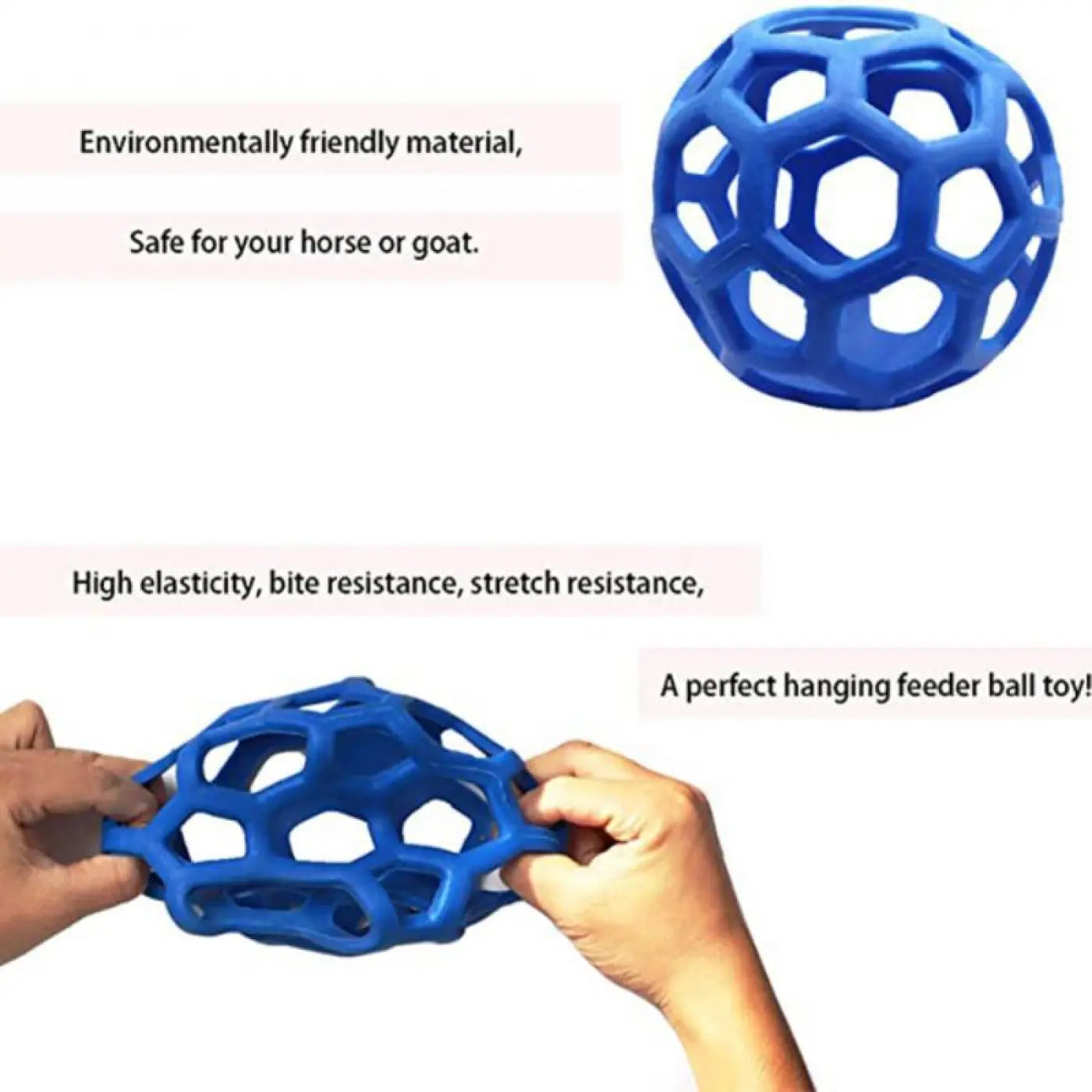 The Ball Depot small pet ball: Hanging Feeding Ball