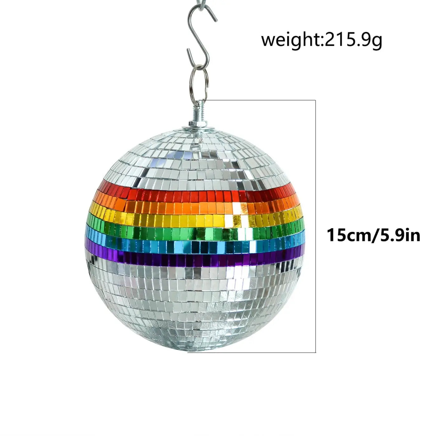 The Ball Depot disco ball: Hanging Mirror Disco Ball Evening Party