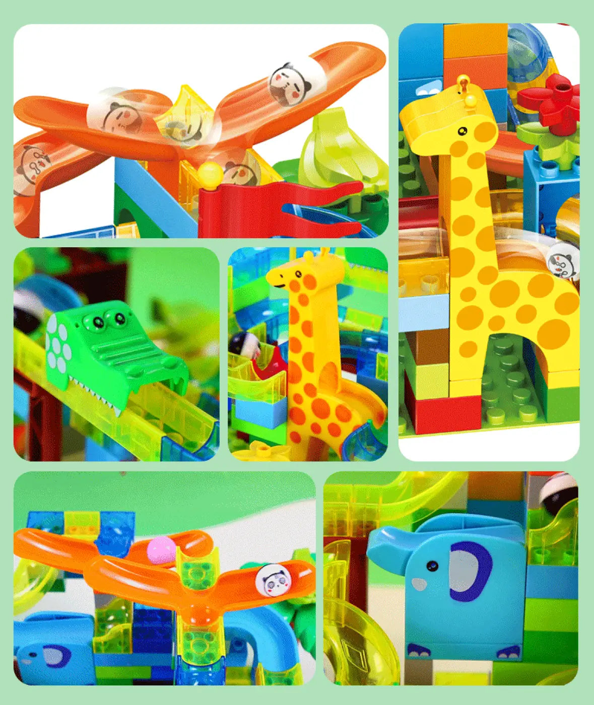 The Ball Depot puzzle ball: Happy ball track flexible sliding block toy