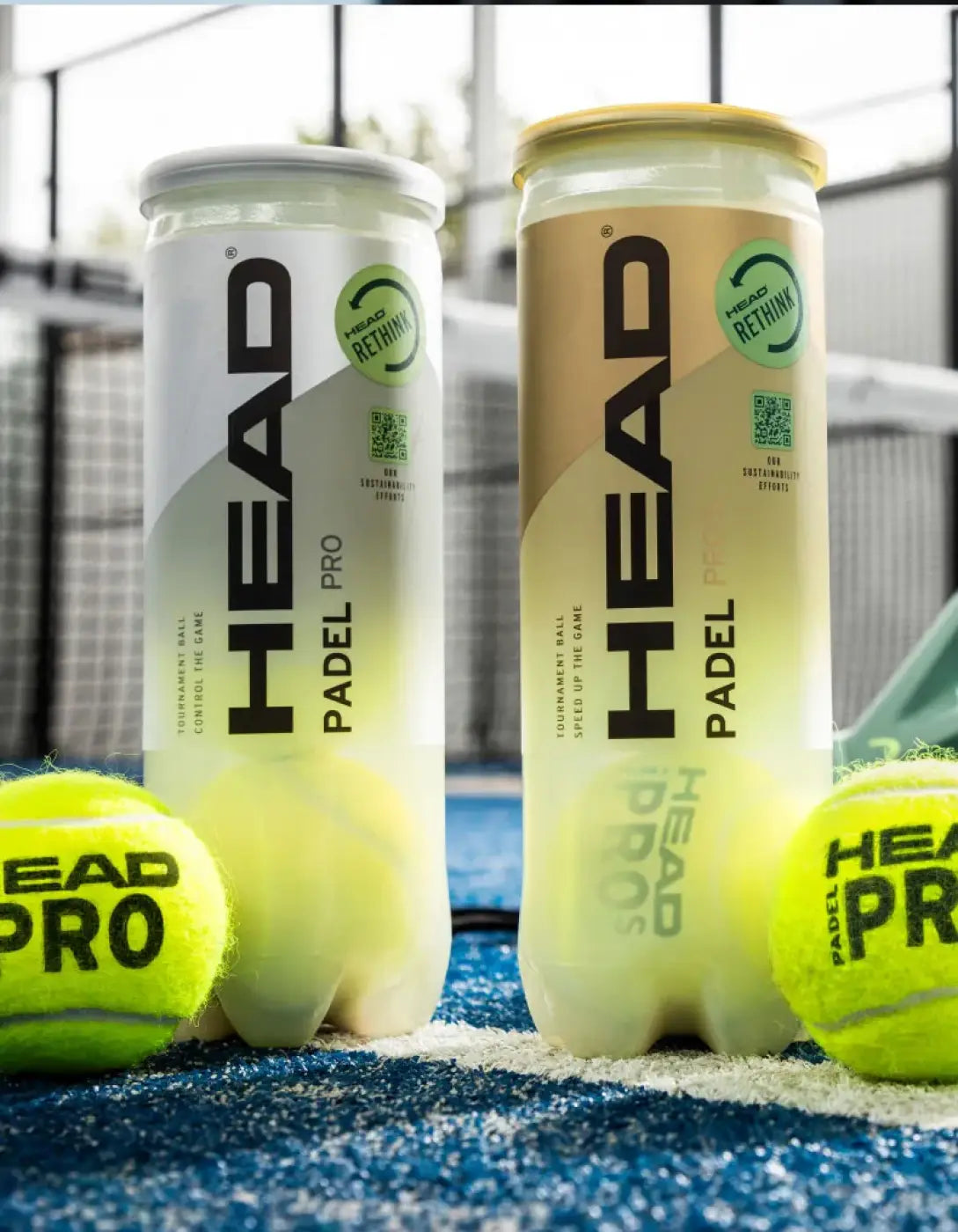 The Ball Depot tennis balls: HEAD Controlled Tennis Balls - 3 Balls