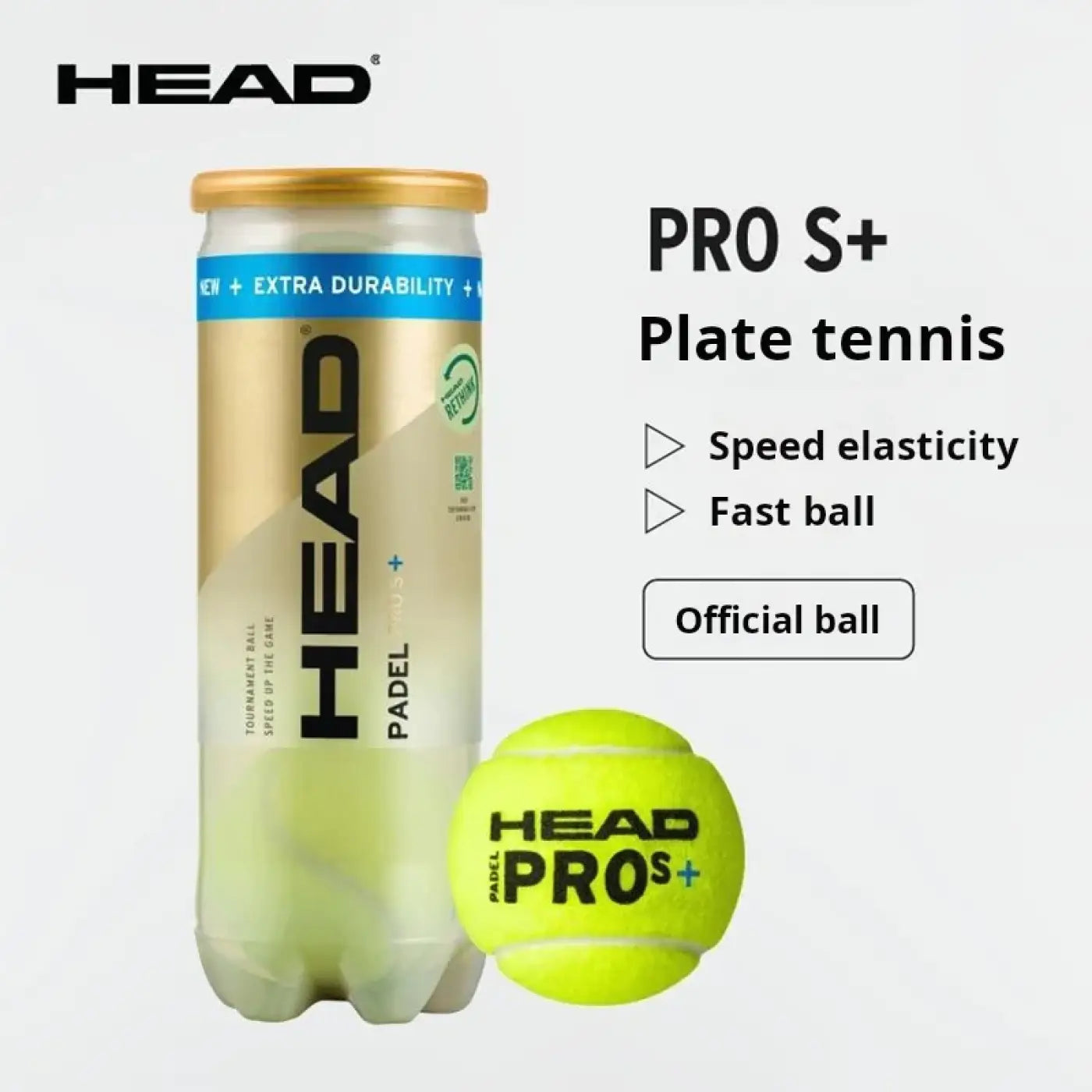 The Ball Depot tennis balls: HEAD Controlled Tennis Balls - 3 Balls