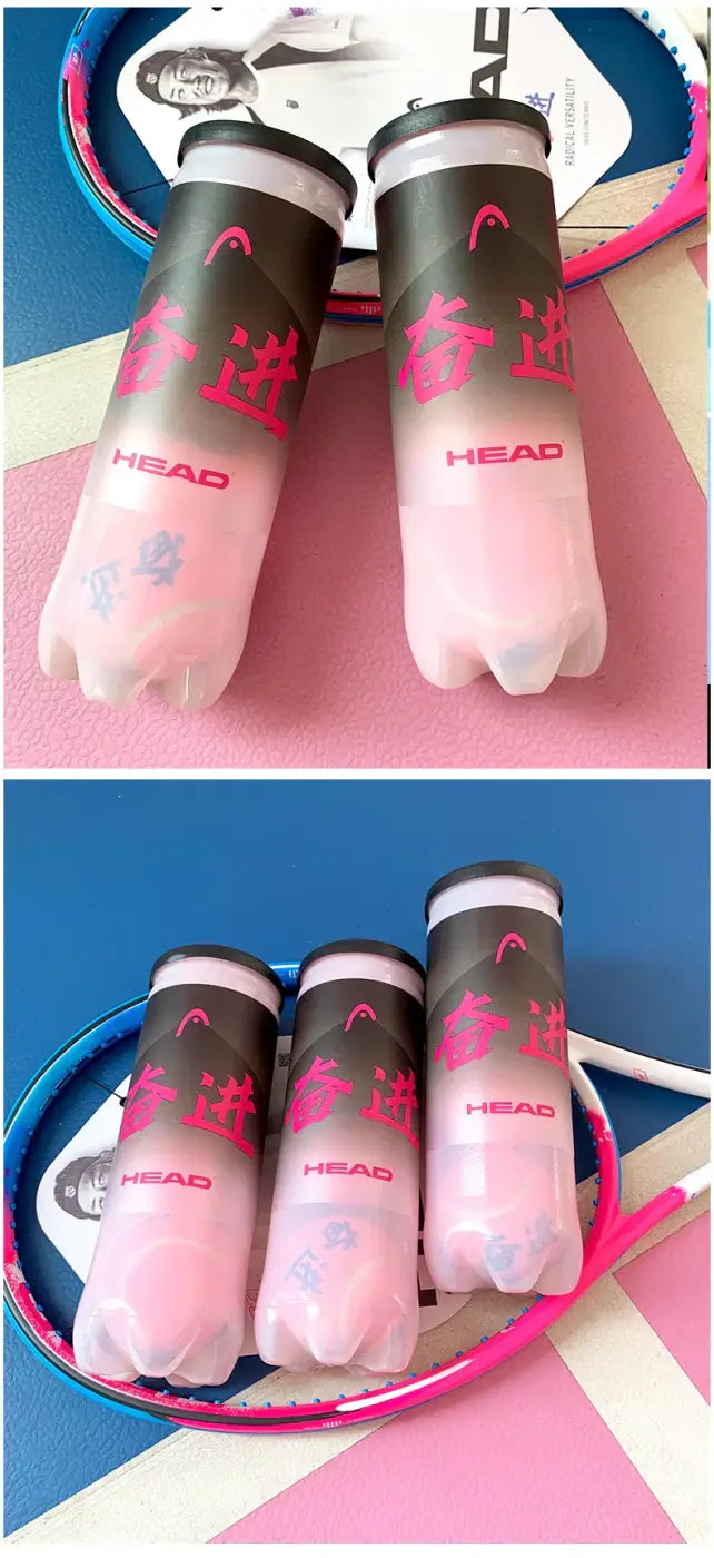 The Ball Depot : HEAD Professional Tennis Training Ball Beginner High Elasticity Indoor Sports Competition Resistant Balls Accessories Pink