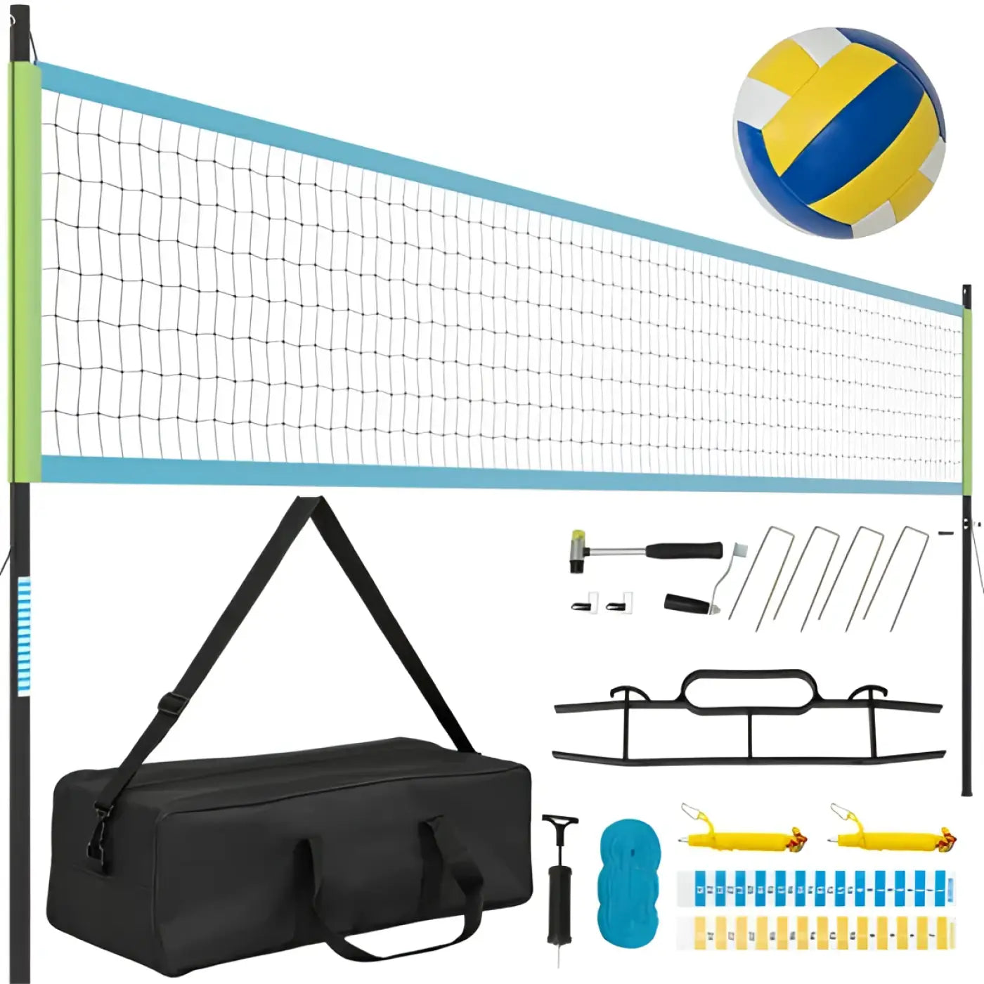 The Ball Depot Accessories: Heavy-Duty Volleyball Net Set