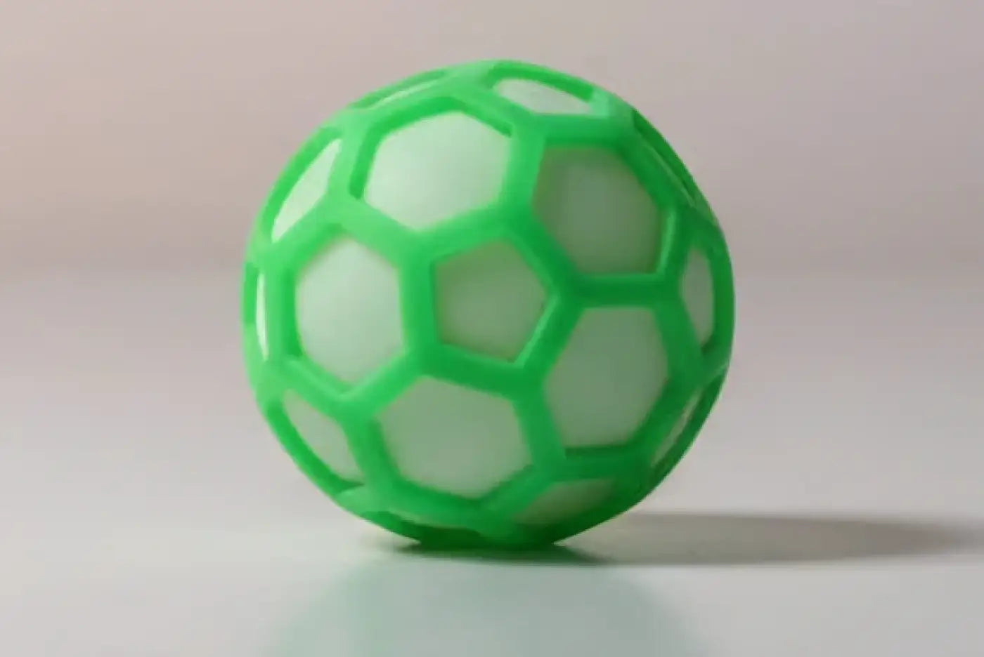 Love and Repeat squish ball: Hexaball Stress Squishy Ball
