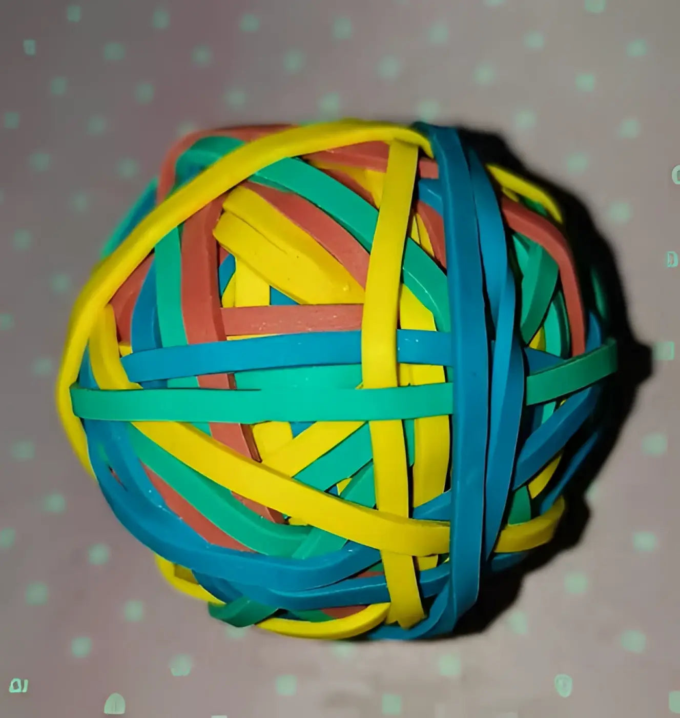 The Ball Depot rubber ball: High Elastic Multi Color Rubber Ball