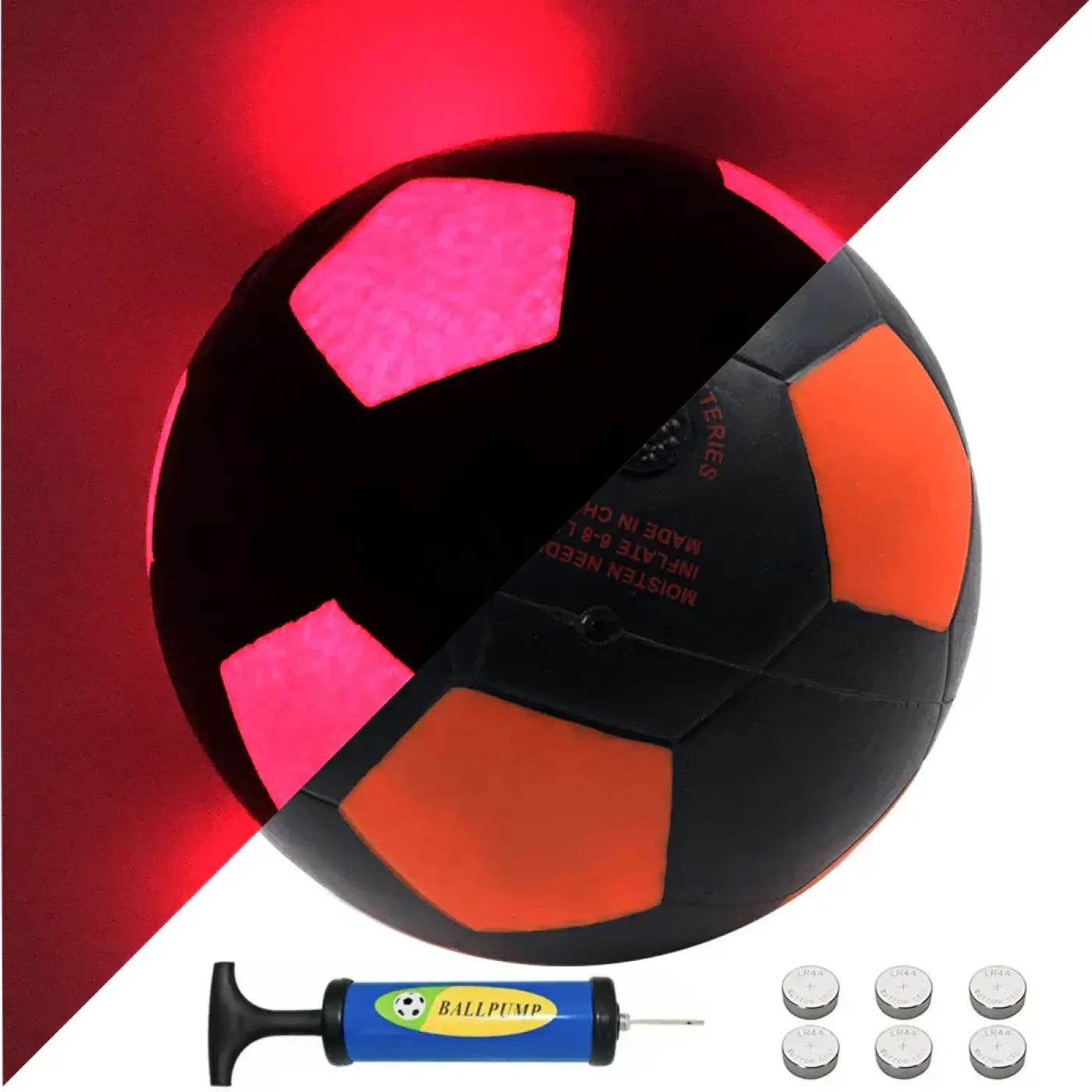 The Ball Depot soccer ball: High-quality LED Light Up Soccer Ball