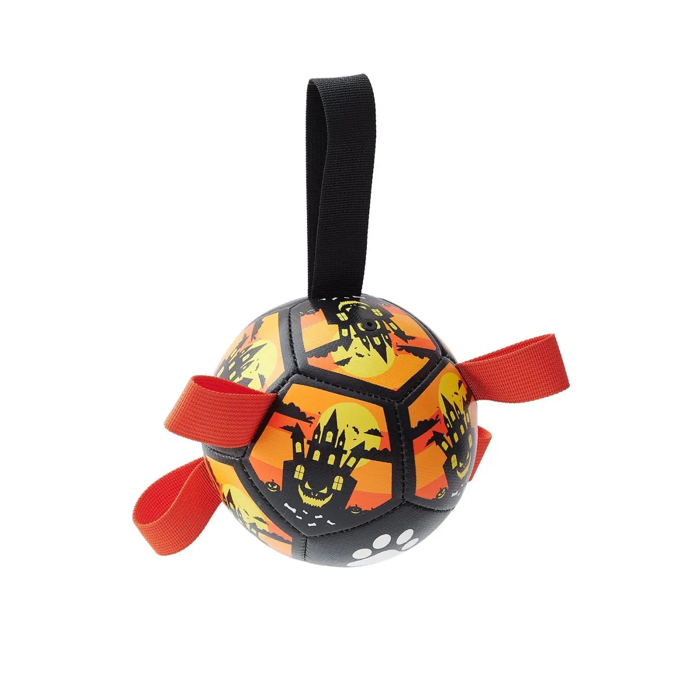 The Ball Depot dog balls: Holiday Soccer Dog Balls