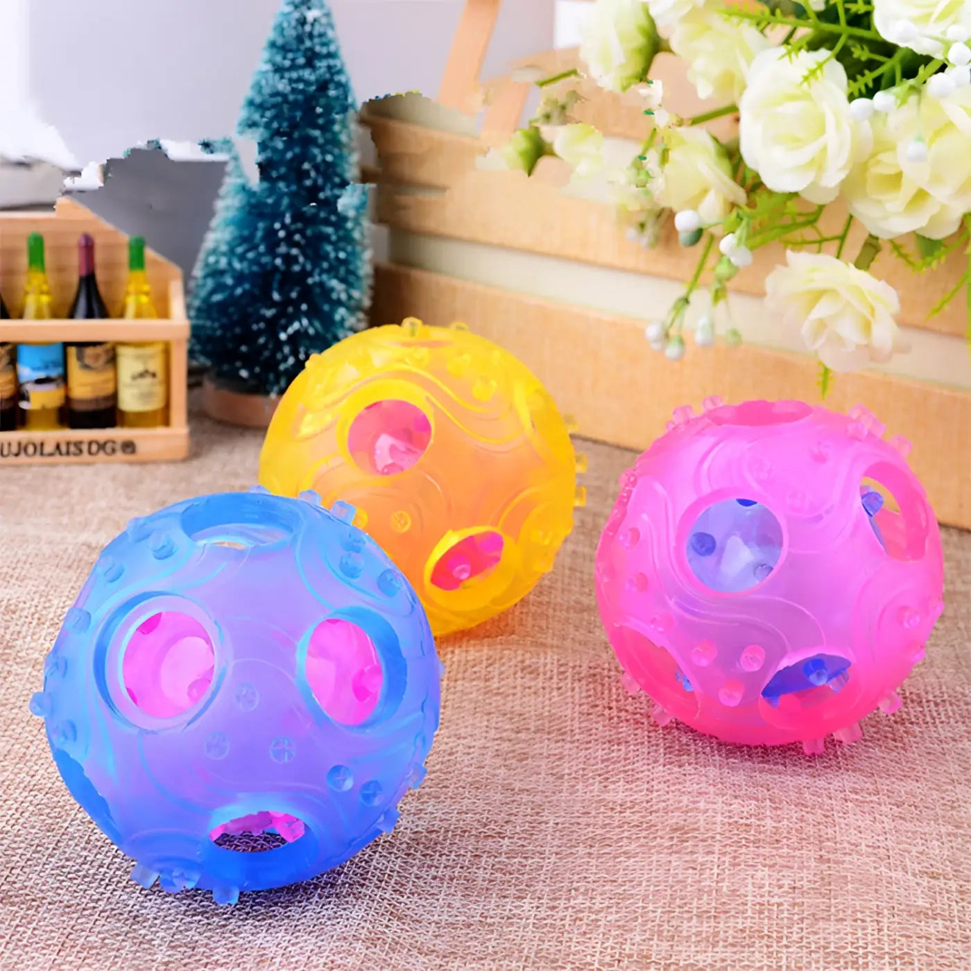 The Ball Depot balls: Hollow Dog Toy Ball