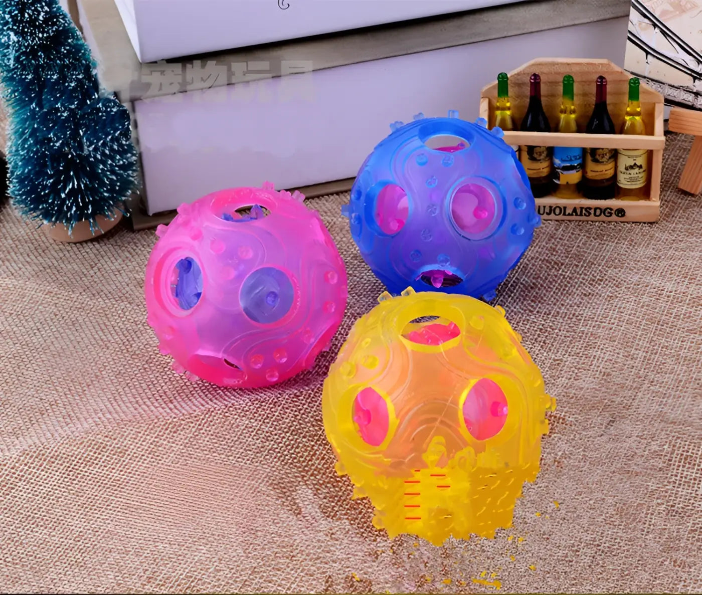 The Ball Depot balls: Hollow Dog Toy Ball