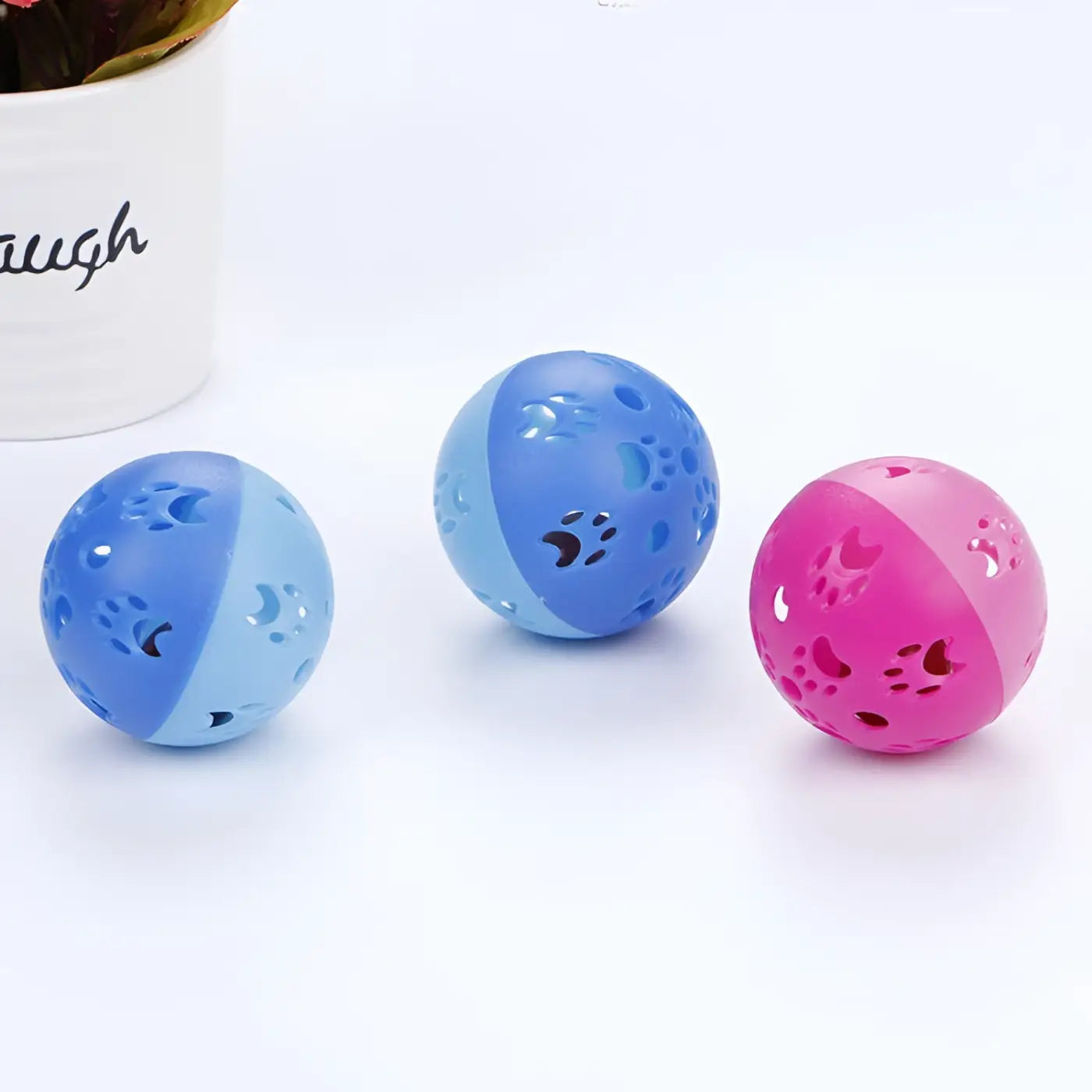 The Ball Depot Cat Balls: Hollow pet plastic ball