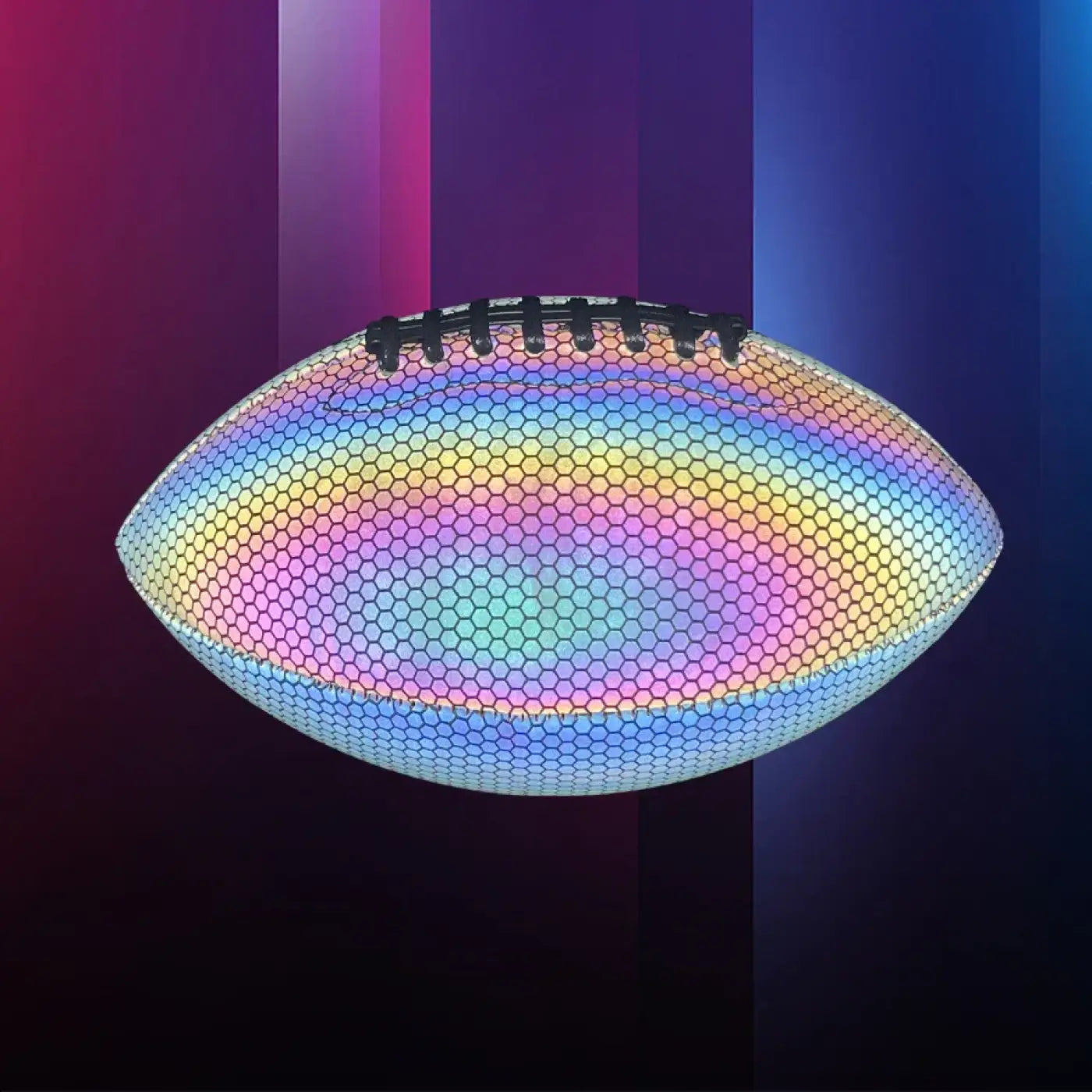 The Ball Depot american football: Holographic Luminous American Football