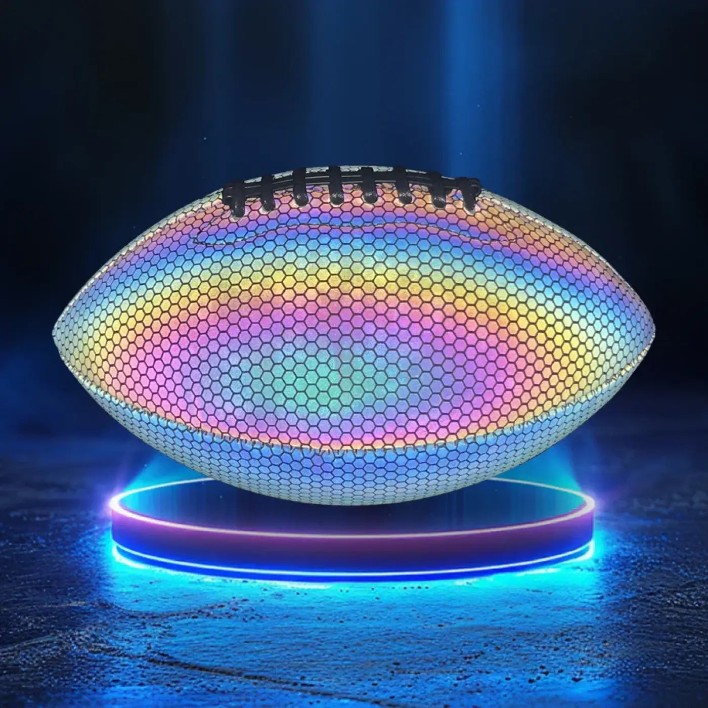 The Ball Depot american football: Holographic Luminous American Football