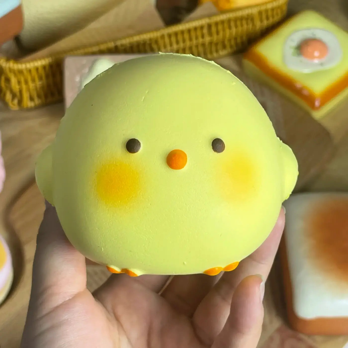 The Ball Depot : HOT! Cute Giant Chick Squishy Toy Slow-Rising Stress Relief & Sensory Fidget Toy for Kids and Adults Anxiety ADHD Autism Relief