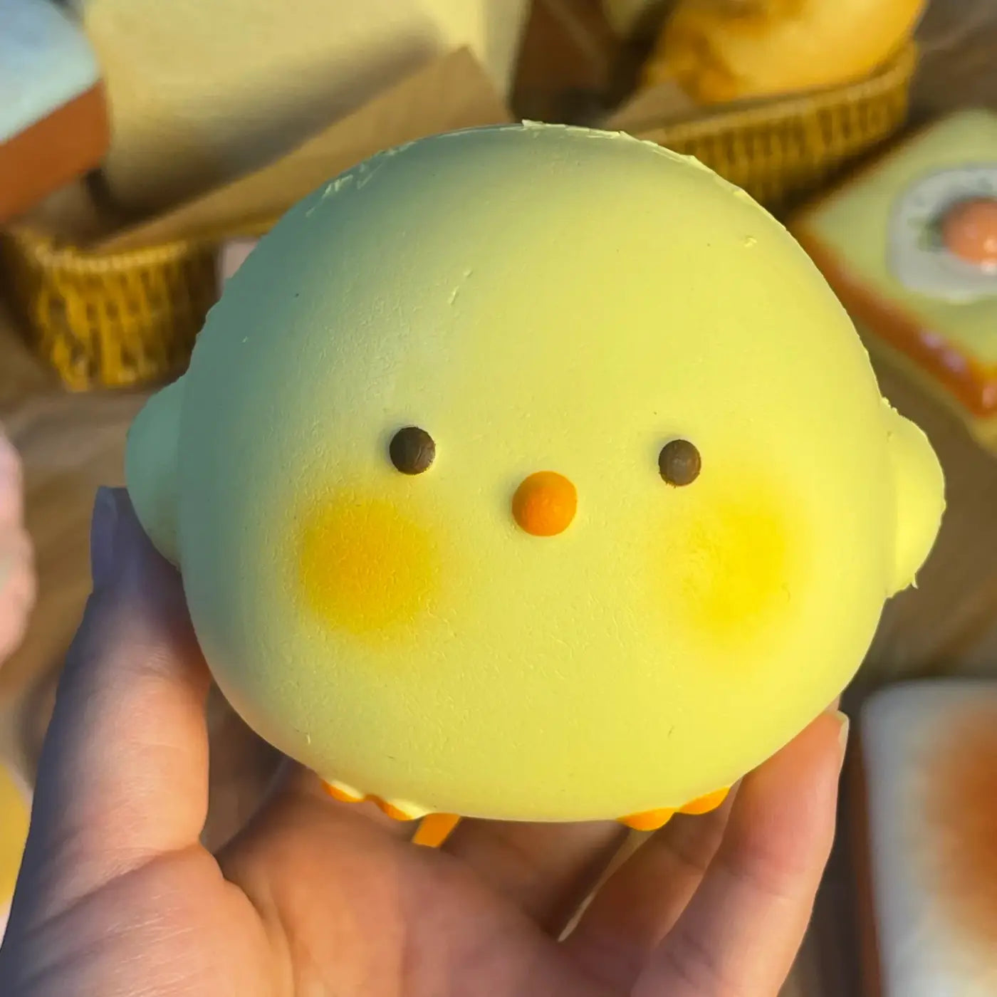 The Ball Depot : HOT! Cute Giant Chick Squishy Toy Slow-Rising Stress Relief & Sensory Fidget Toy for Kids and Adults Anxiety ADHD Autism Relief