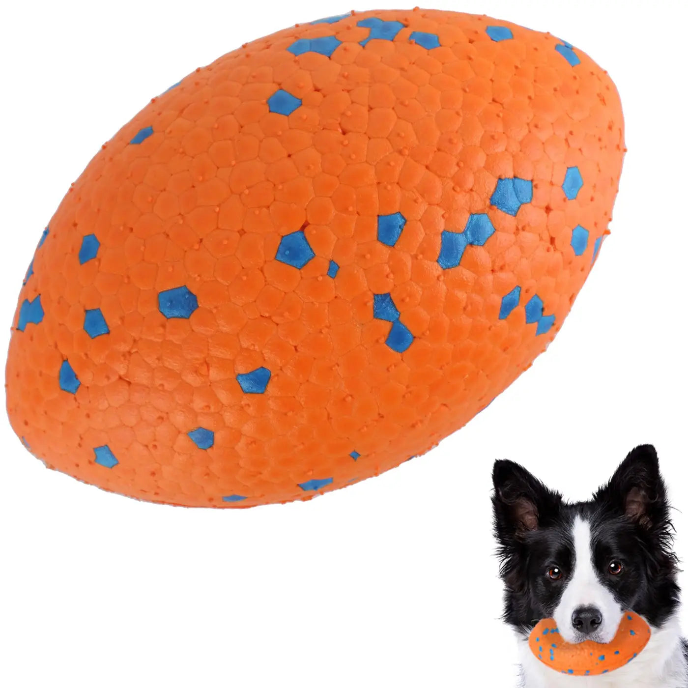 The Ball Depot dog balls: Indestructible Large Rugby Dog Balls