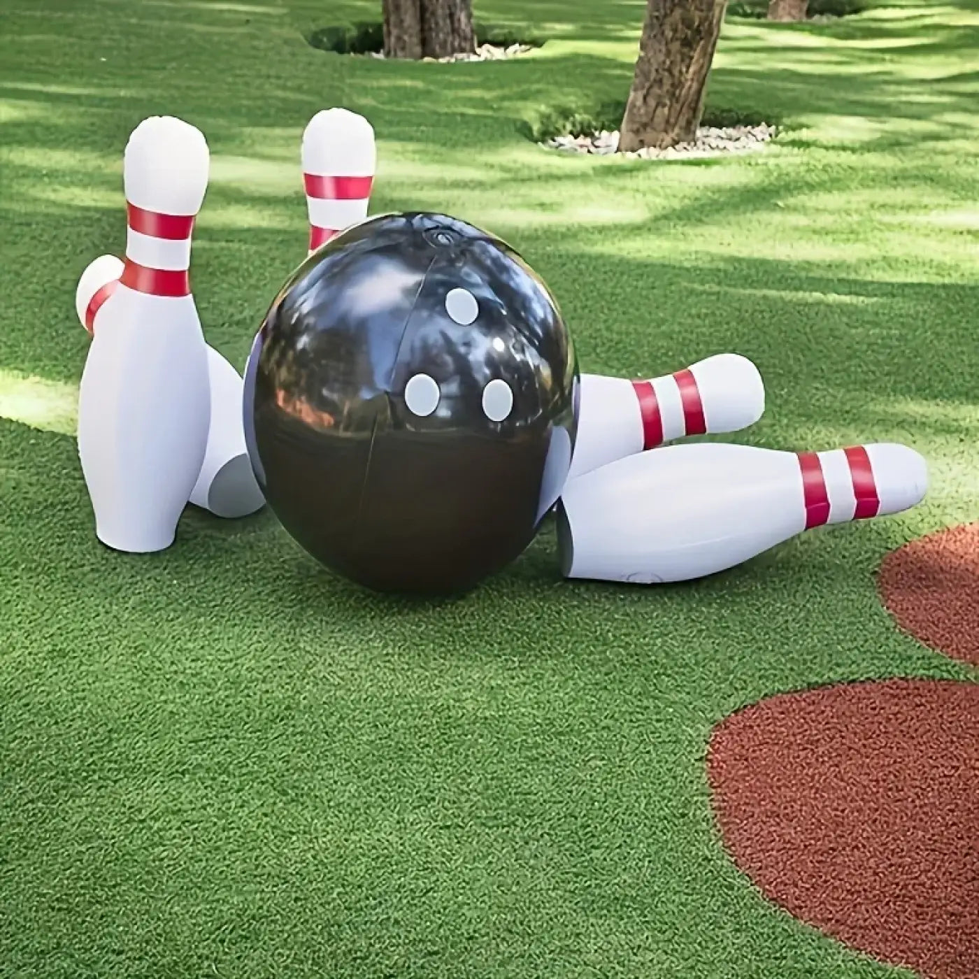 The Ball Depot : Indoor Outdoor Giant Bowling Set
