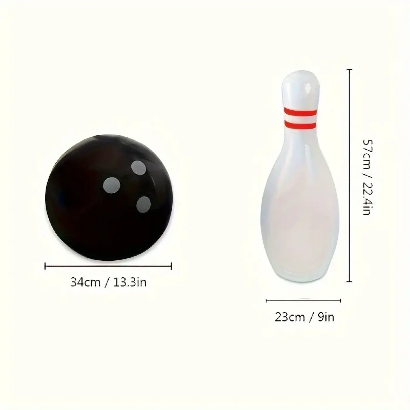 The Ball Depot : Indoor Outdoor Giant Bowling Set