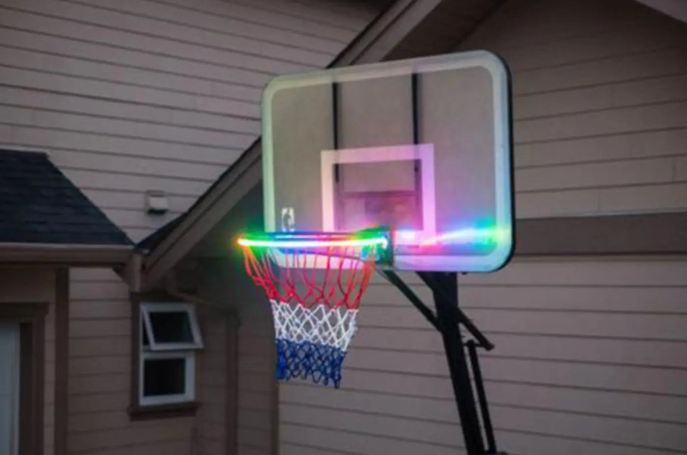 The Ball Depot ball game: Induction Color Changing Basketball Frame Light