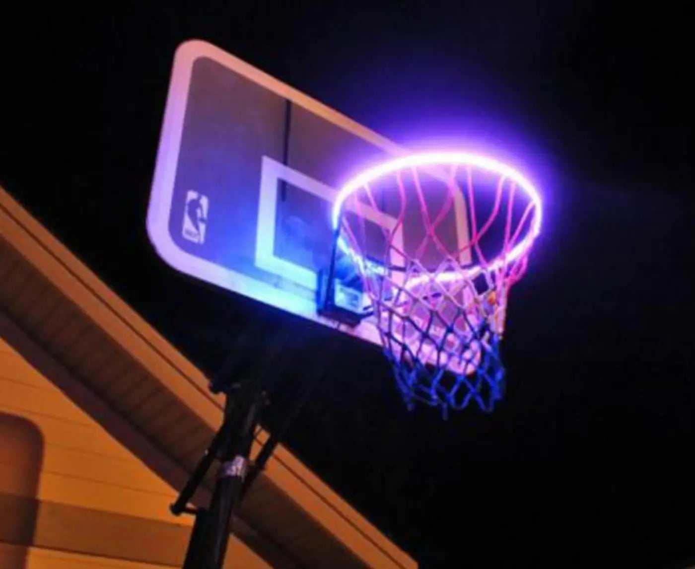The Ball Depot ball game: Induction Color Changing Basketball Frame Light