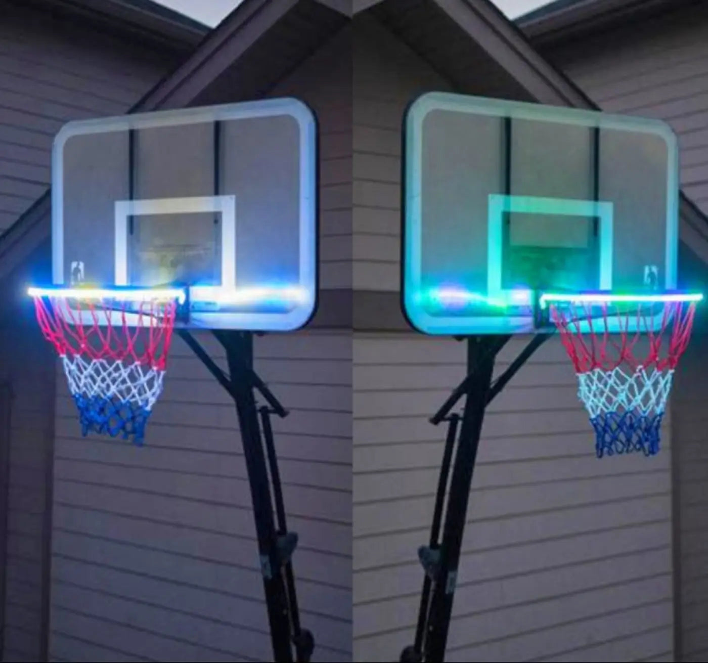 The Ball Depot ball game: Induction Color Changing Basketball Frame Light