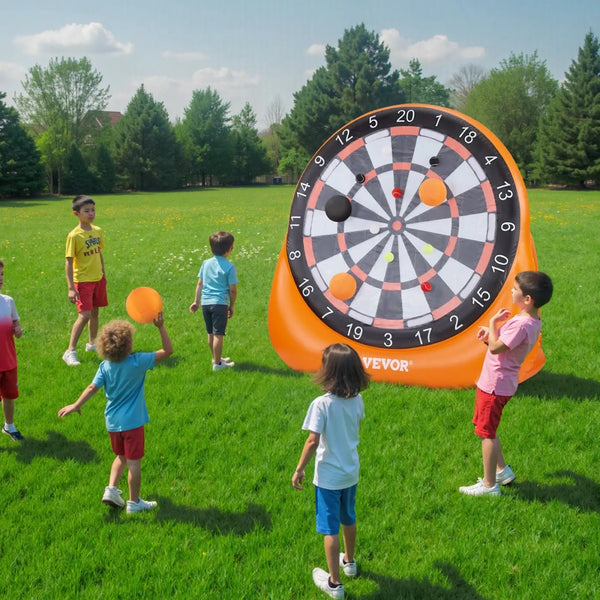 Cashymart ball game: Inflatable 6ft Soccer Dart Board