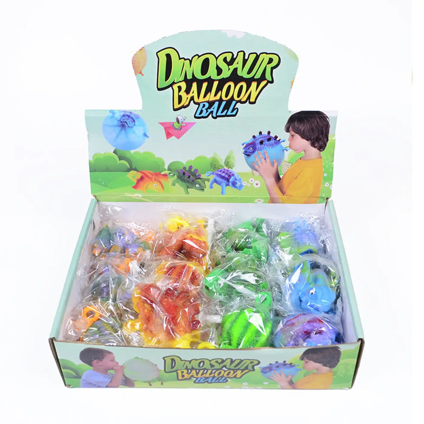 The Ball Depot novelty ball: Inflatable Animal Decompression Blowing Dinosaur Bobo Ball