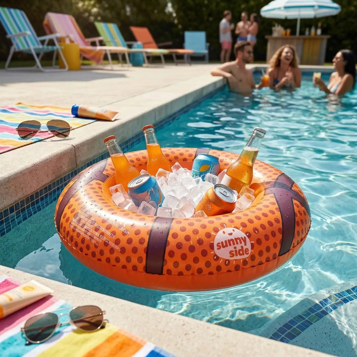 AK Brand inflatable ball: Inflatable Ball Drink Cooler