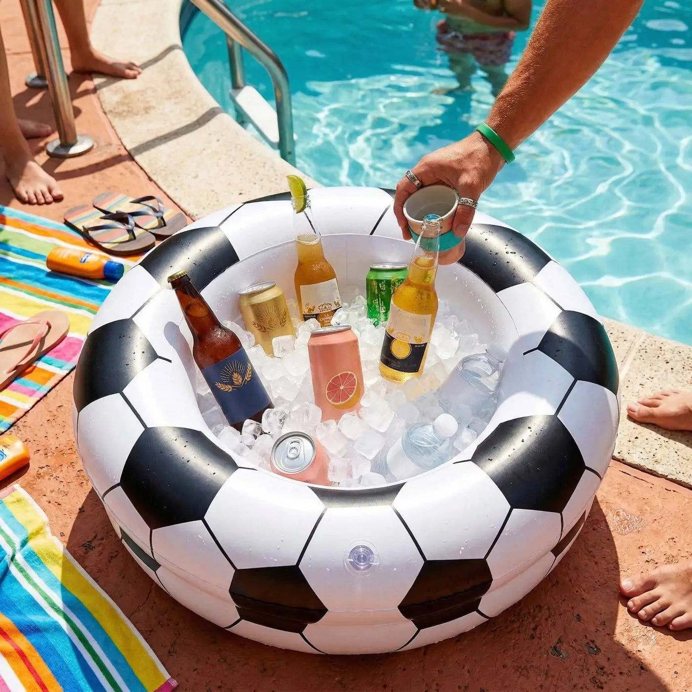 AK Brand inflatable ball: Inflatable Ball Drink Cooler