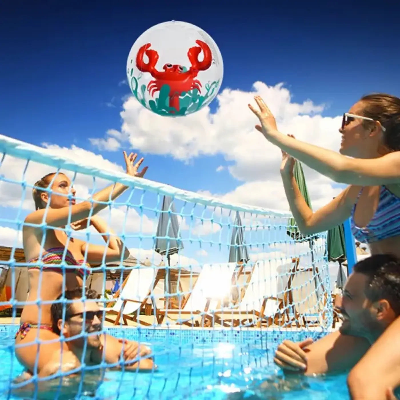The Ball Depot beach ball: Inflatable Beach Animal 3D Ball