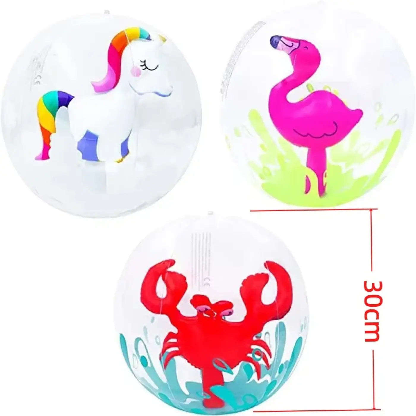 The Ball Depot beach ball: Inflatable Beach Animal 3D Ball
