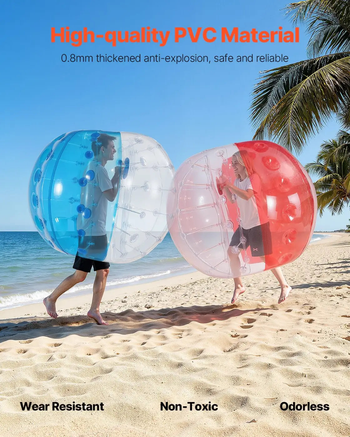 The Ball Depot bumper ball: Inflatable Bumper Balls 2-Pack