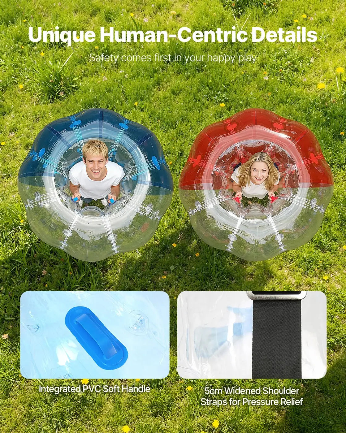 The Ball Depot bumper ball: Inflatable Bumper Balls 2-Pack