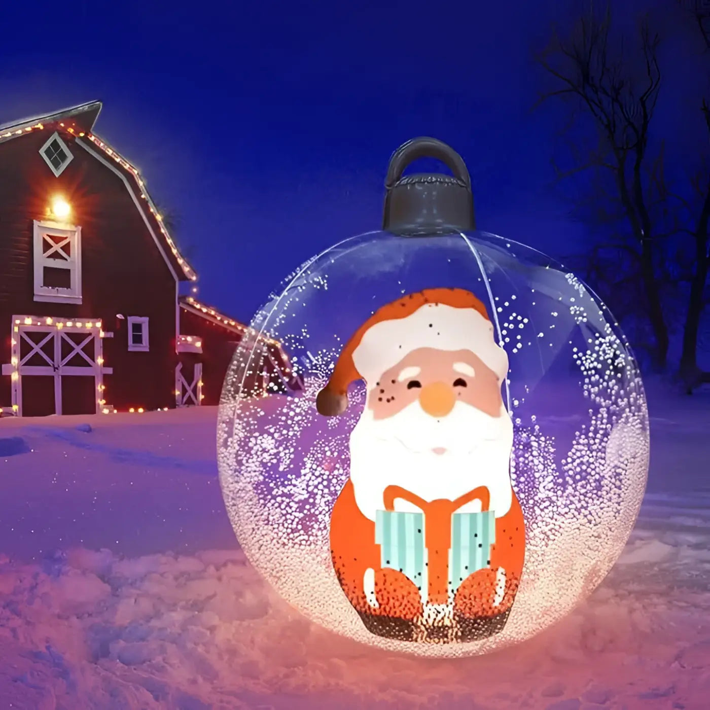 The Ball Depot holiday balls: Inflatable Christmas Ball Hanging Crafts