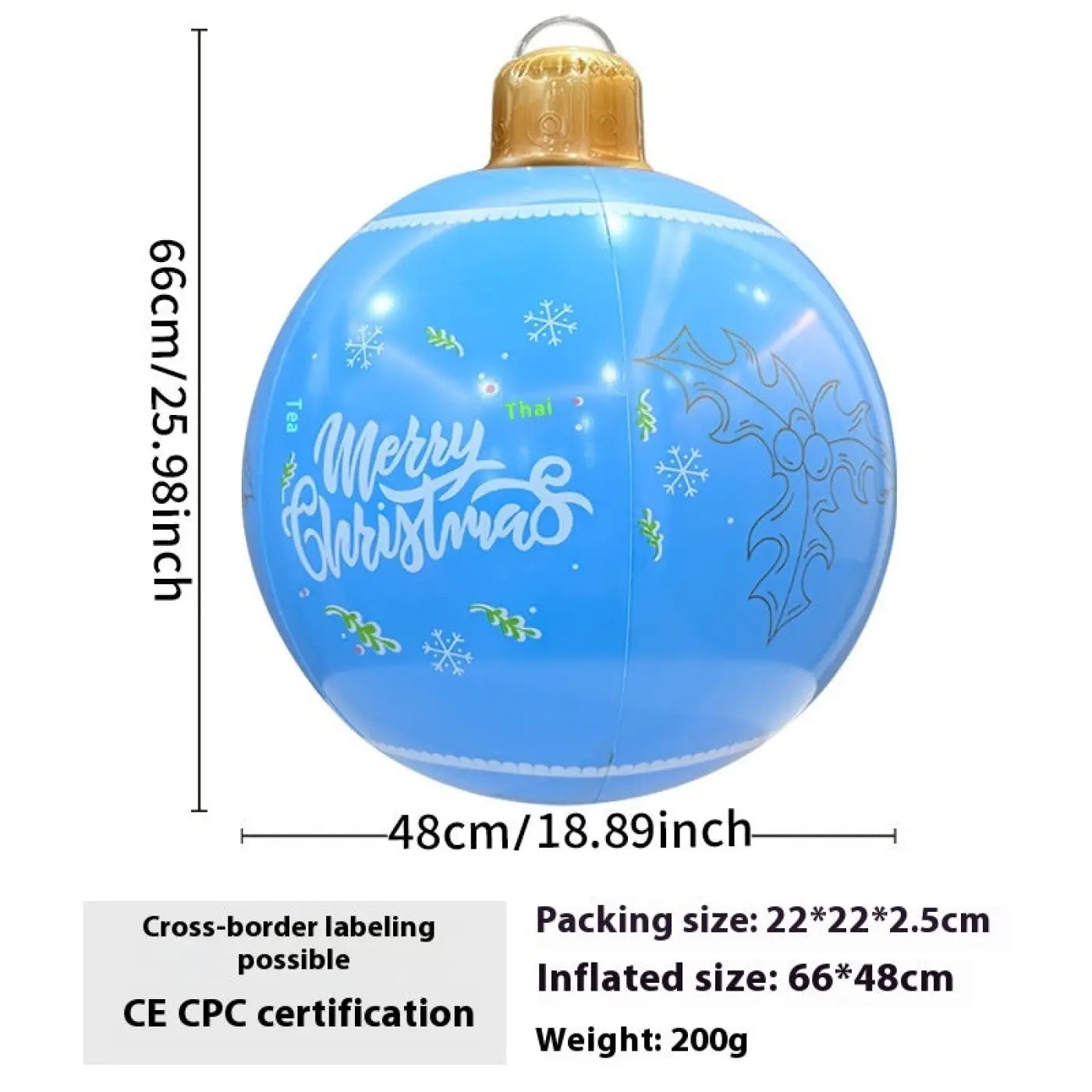 The Ball Depot holiday balls: Inflatable Christmas Ball Outdoor Garden Christmas Decorations