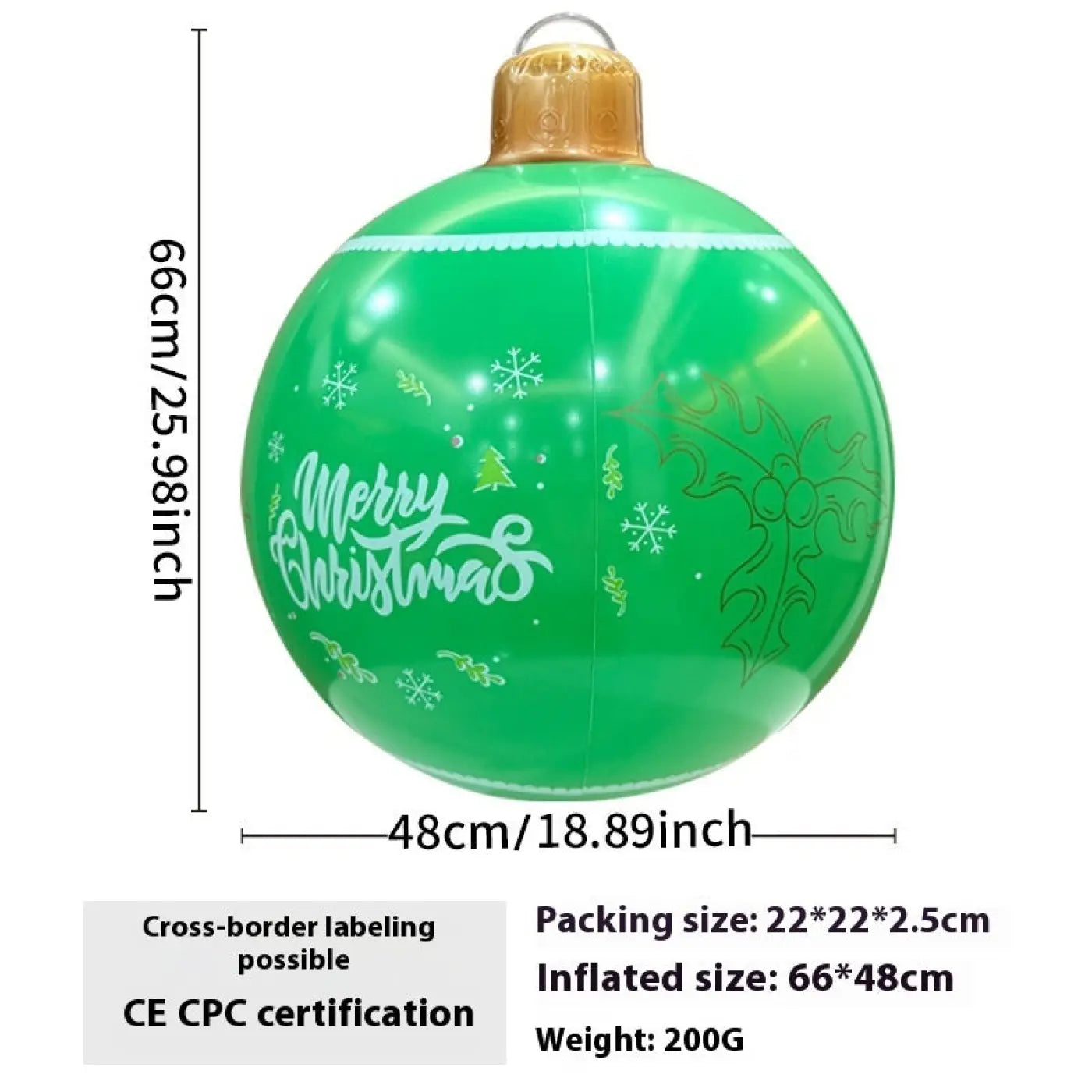 The Ball Depot holiday balls: Inflatable Christmas Ball Outdoor Garden Christmas Decorations