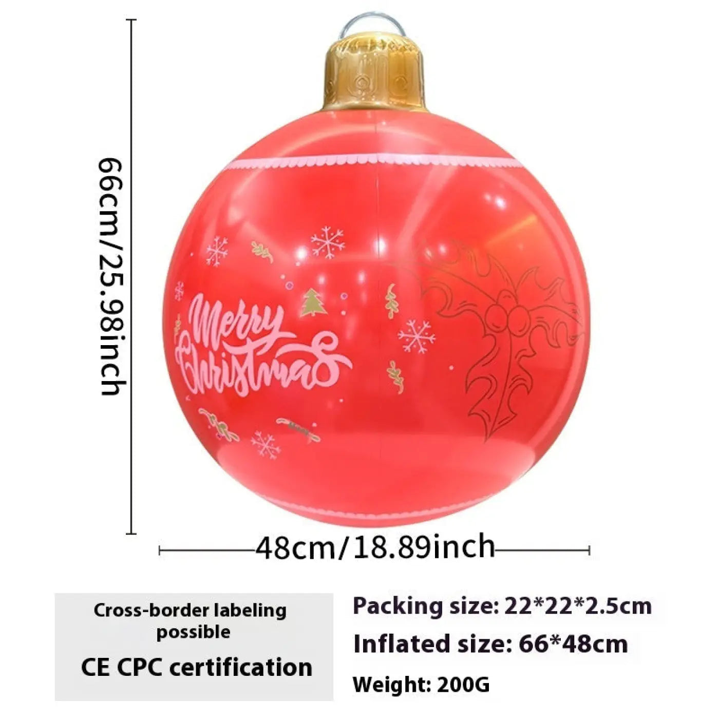 The Ball Depot holiday balls: Inflatable Christmas Ball Outdoor Garden Christmas Decorations